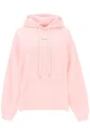 MARNI PINK LOGO HOODIE SWEATSHIRT FOR WOMEN