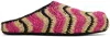 Marni Pink No Vacancy Inn Edition Fussbett Slides In Zo542 Fuchsia/natura
