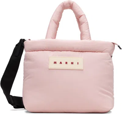 Marni Pink Puff East/west Tote
