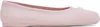 Marni Pink Seamless Little Bow Ballerina Flats In Multicolor