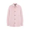 Marni Wool Short Coat In Pink