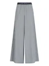Marni Plaid Palazzo Pants In Black  