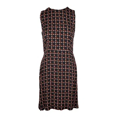Marni Plaid Printed Dress - '10s In Brown
