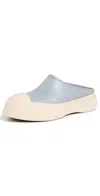 Marni Platform Clog Sneakers Dolphin In Dolphin