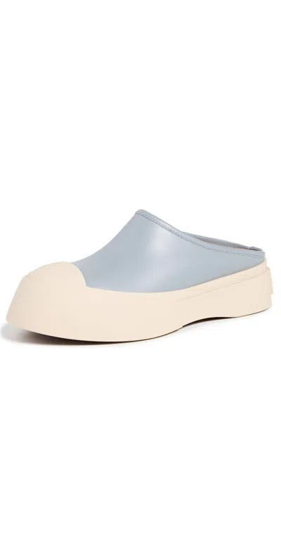 Marni Platform Clog Sneakers Dolphin