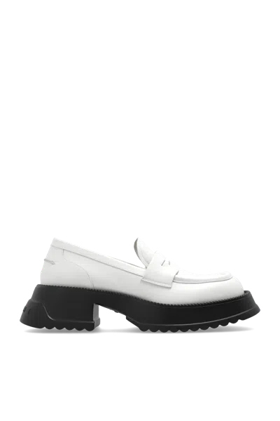 Marni Woman Loafers White Size 10 Leather