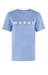 Marni Relaxed-fit Short-sleeve T-shirt With Raised Lettering Detail
