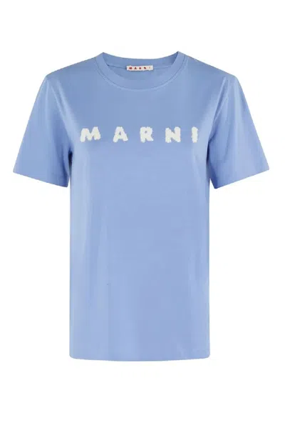 MARNI PLAYFUL TEXT DESIGN COTTON MARNI T-SHIRT