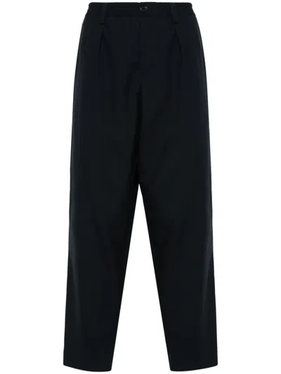 MARNI PLEAT-DETAIL TAPERED TROUSERS