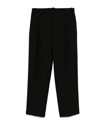 Marni Pleat-detail Trousers In Black