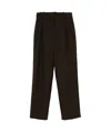 Marni Pleat-detail Trousers In Black