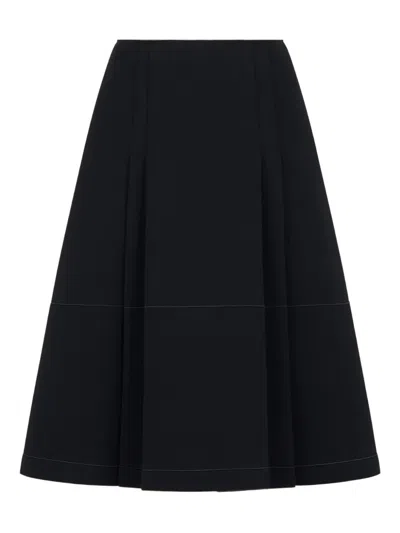 Marni Pleated Midi Skirt