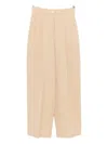 Marni Pleated Pocket Trousers In Neutral