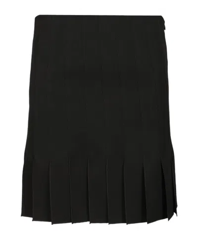 Marni Pleated Skirt In Black