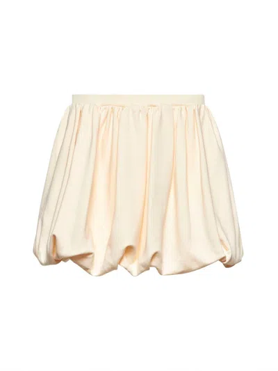 Marni Balloon Skirt In Neutrals