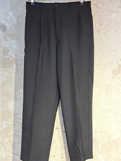 Marni Pleated Trousers In Black