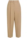 Marni Women's Wide Leg Trousers In Neutrals
