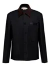 Marni Pocket Collar Jacket In Black
