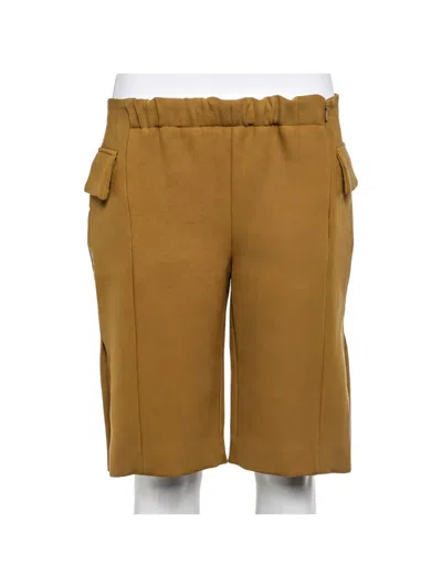 Pre-owned Marni Pocket-detail Shorts In Brown
