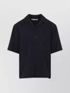 Marni Pocketed Short Sleeve Shirt With Spread Collar In Black