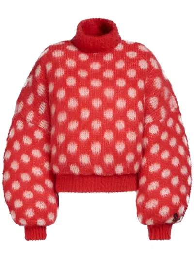 Marni Pullover Mit Polka Dots In Jqr67 Tulip