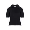 Marni Fuzzy Short Sleeve Sweater