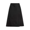 Marni Polyamide Midi Skirt In Black
