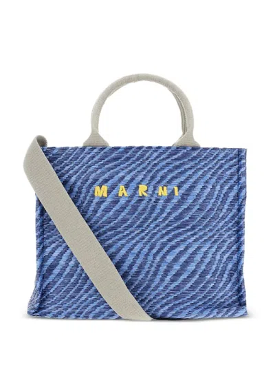 Marni Polyamide-nylon Bag In Blue