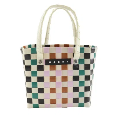 Pre-owned Marni Polypropylene Basket Handbag () In Multi