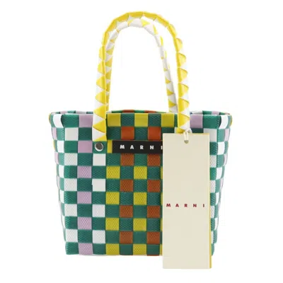 Pre-owned Marni Polypropylene Basket Handbag () In Multi