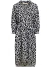 Marni Floral-print Midi Dress