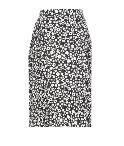 Marni Pop Fields Skirt  In Black