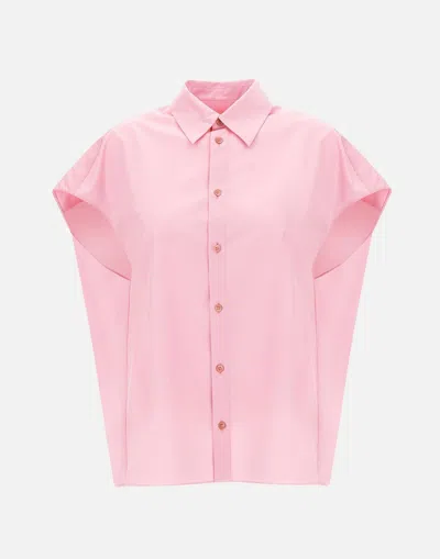 Marni 棉质府绸衬衫 In Pink