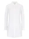 Marni Camicia In Popeline Bianco Donna In 00w01