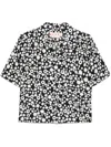 Marni Women Poplin Shirt In Black