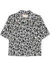Marni Women Poplin Shirt In Black
