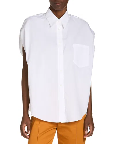 Marni Poplin Shirt In White