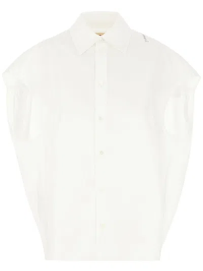 MARNI POPLIN SLEEVELESS SHIRT