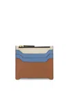 Marni Logo-debossed Wallet In Braun
