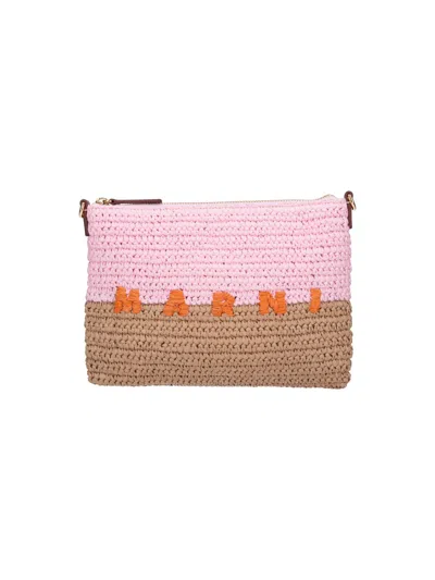 Marni Pouch Seaside In Pink