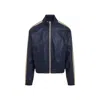 Marni Zip-up Leather Jacket In Black