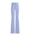Marni Pressed-crease Straight-leg Trousers In Blue