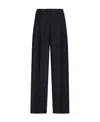 Marni Pressed-crease Tapered Trousers In Black