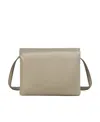 Marni Prima Leather Shoulder Bag In Nude
