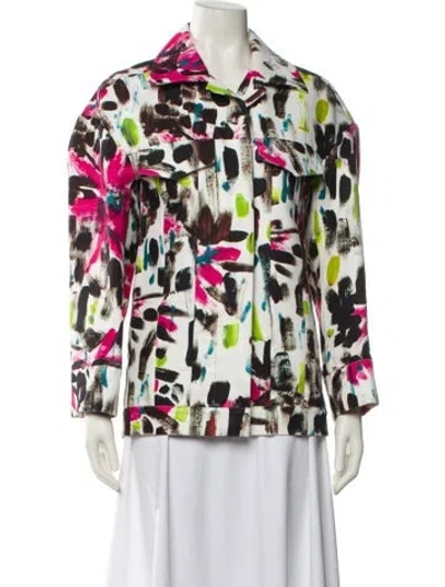 Pre-owned Marni Printed Blazer In Multi
