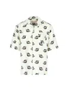 Marni Casual Shirt With Graphic Print And Chest Pocket