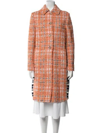Pre-owned Marni Printed Coat In White
