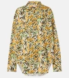Marni Abstract-print Long-sleeve Shirt In Multicoloured