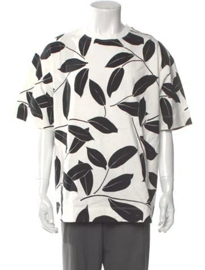Pre-owned Marni Printed Crew Neck T-shirt In Multi