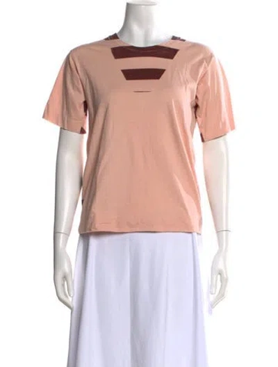 Pre-owned Marni Printed Crew Neck T-shirt In Neutral